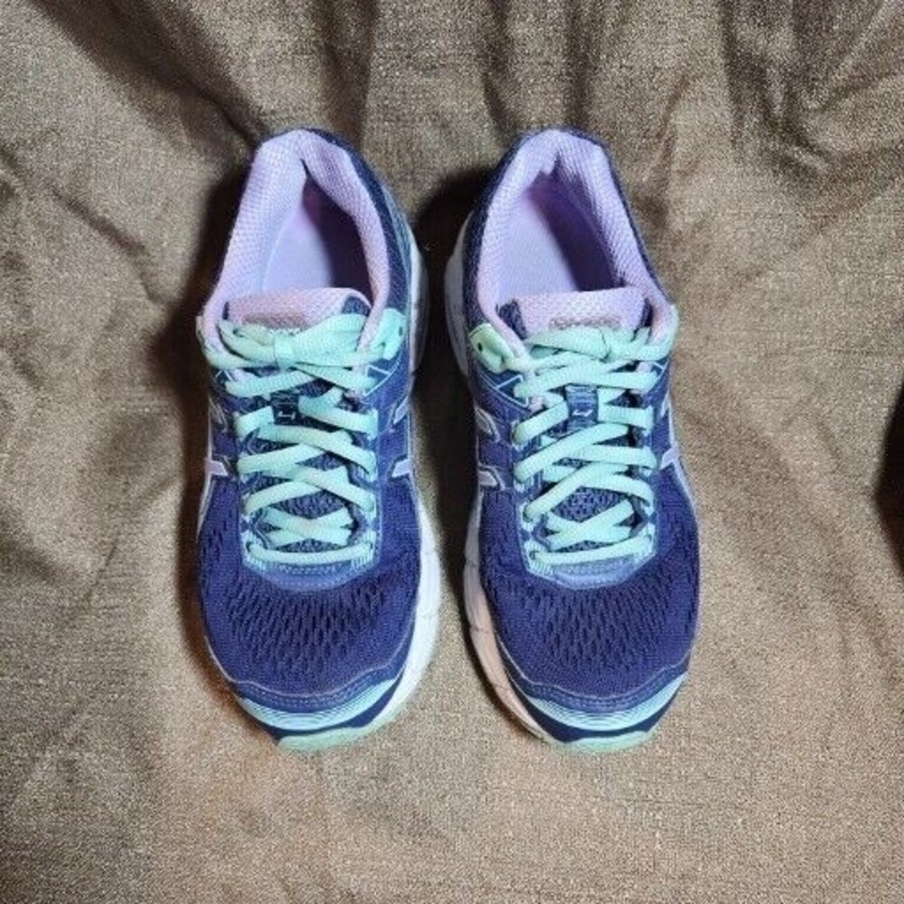 Asics GT-1000 4 Running Training Athletic Women's Size 6 Purple Sneakers